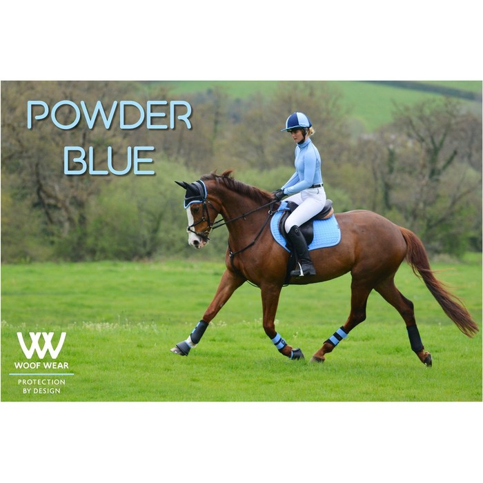 Woof Wear General Purpose Saddle Cloth Powder Blue